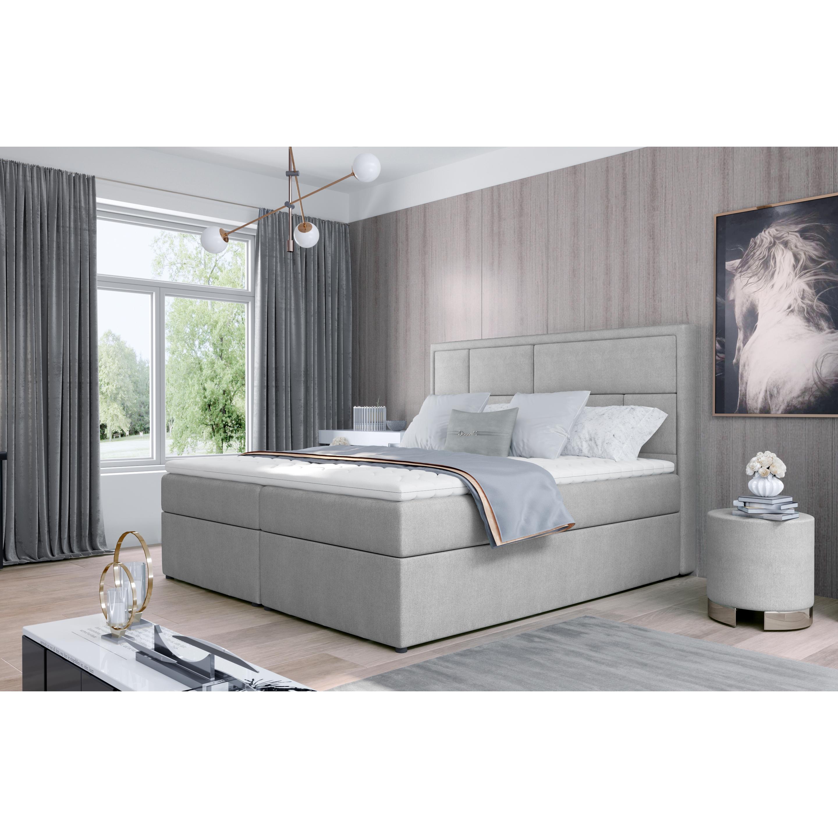 ELTAP, Boxspringbett, Meron mit Stauraum (180 x 200 cm)