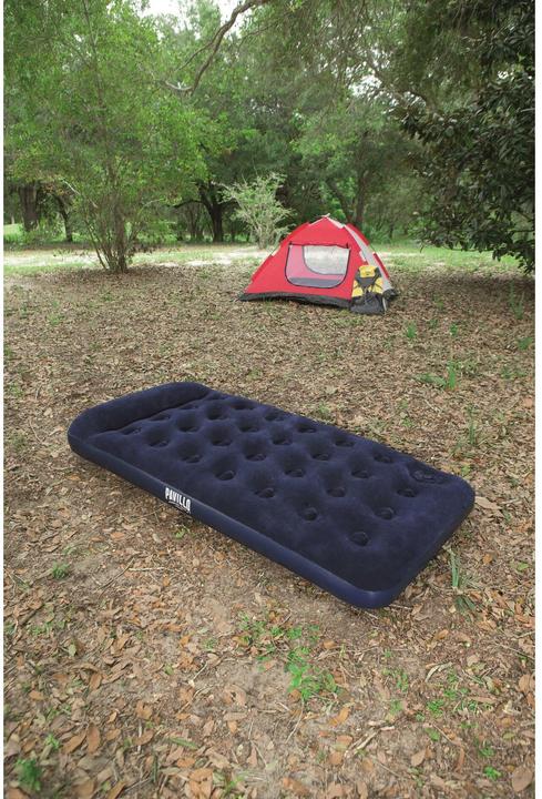 Image du produit Bestway Matelas gonflable 1 place avec pompe à pied intégrée 1,88 m x 99 cm x 28 cm (99 x 188 cm)