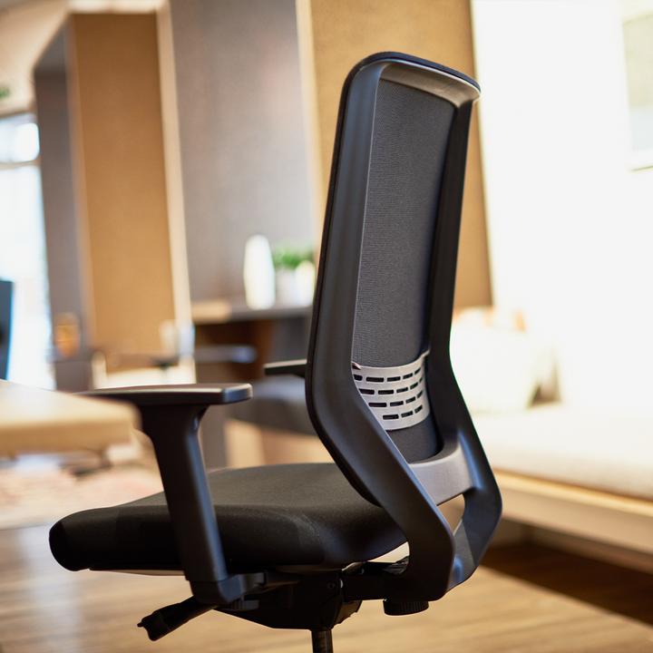Actual product image Trendoffice to-sync pro Drehstuhl, Netz-Rückenlehne