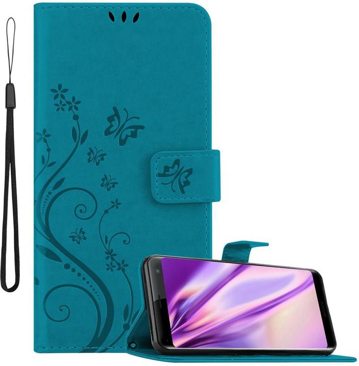 Produktbild Cadorabo Flower Book Cover (Sony Xperia XZ3)