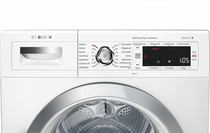 Produktbild Bosch Hausgeräte Trockner WTW875E27 (8 kg, Rechts)