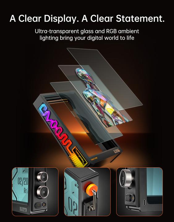 Image du produit Divoom Times Frame black (10.10", 1280 x 800 pixels)