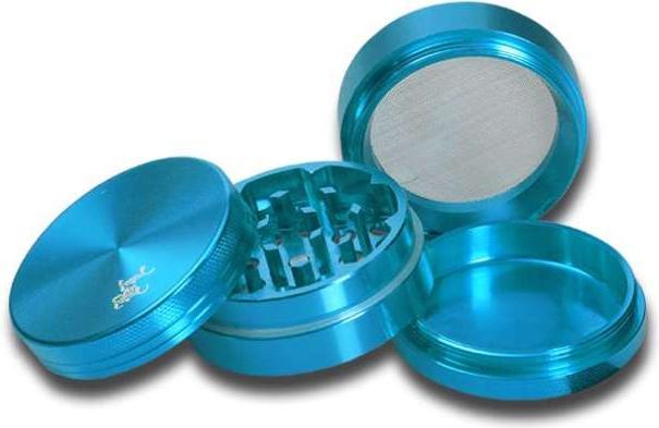 Produktbild Black Leaf Aluminium-Grinder 4-tlg. mit Magnet