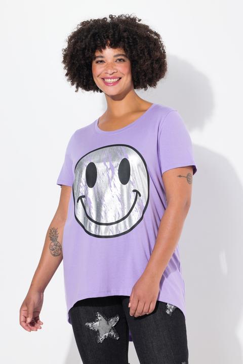 Actual product image Angel of Style A-line t-shirt with metallic smiley (46)