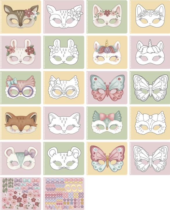 Produktbild Little Dutch Bastelbuch mit Schere Rosa