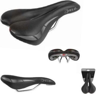 Actual product image Velo Bicycle saddle Wide:Channel