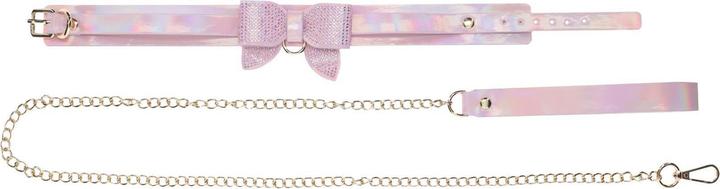 Actual product image Ouch! Paris Collection - Collar with Leash - Pink