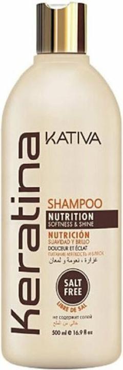 Image du produit Kativa Shampooing Keratina 500 m (500 ml, Shampoing liquide)