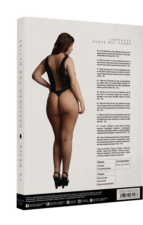 Immagine prodotto Le Désir Contrast Fence Net Teddy - OSX (Taglia unica)