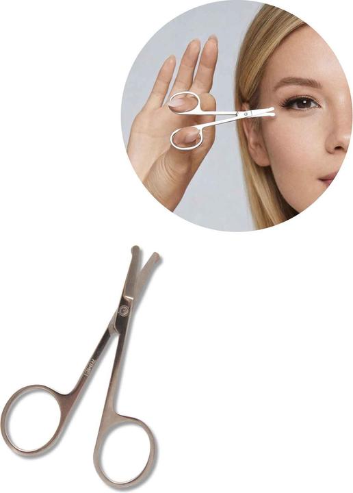Immagine prodotto Noya Rundspitzen Beauty Schere Silber – Premium