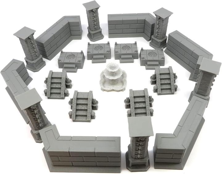 Actual product image BGExpansions Gloomhaven Complete Scenery Set (Plastic)