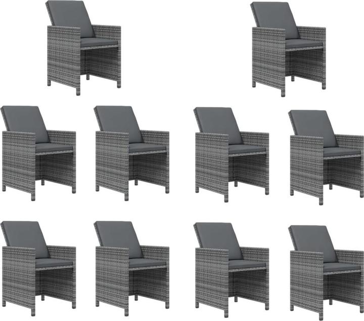 Produktbild vidaXL Garten Essgruppe