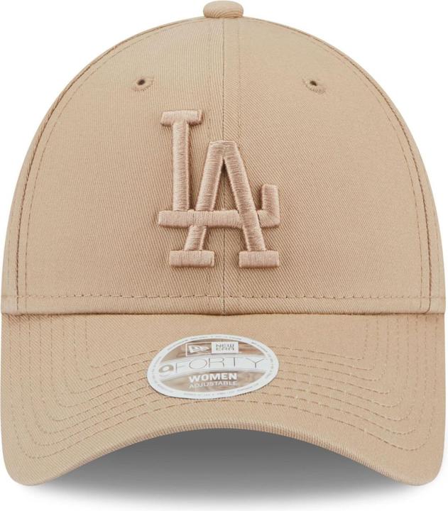 Actual product image New Era 9Forty Ladies Cap - Los Angeles Dodgers Camel Beige