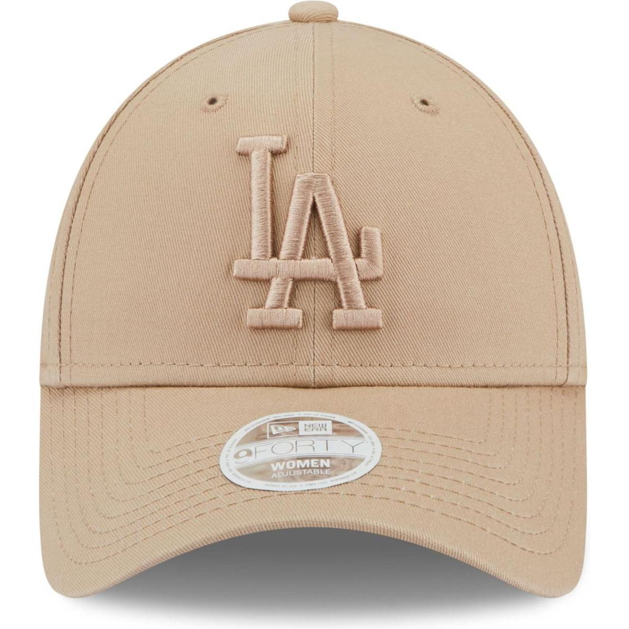 Thumbnail - New Era, Damen, Cap, 9Forty Damen Cap - Los Angeles Dodgers Camel Beige, Beige