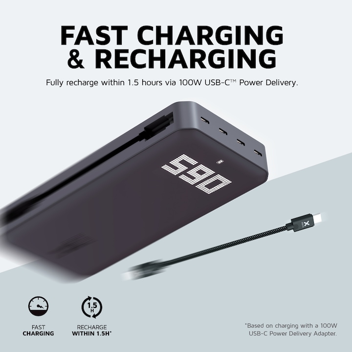 Image du produit Xtorm XB4 Series Titan (24000 mAh, 140 W, 88.80 Wh)