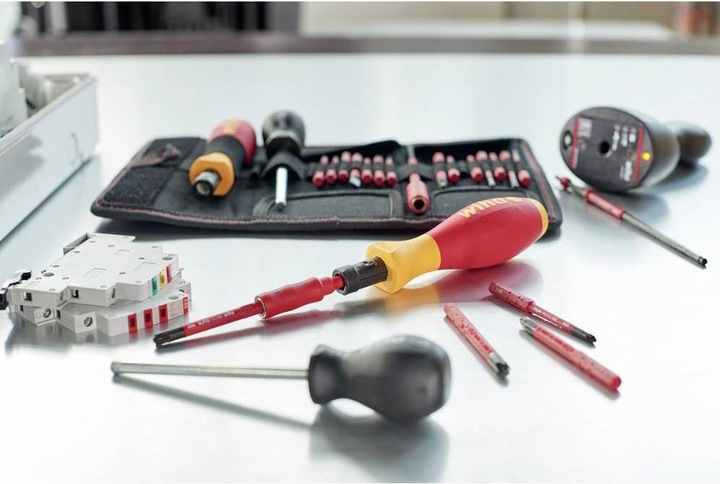 Actual product image Wiha VDE Torque screwdriver (Pozidriv cross recess (PZ), Phillipps cross recess (PH), Port)