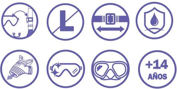 Actual product image Bestway Inspira Pro Adult 14+ Snorkelling Set