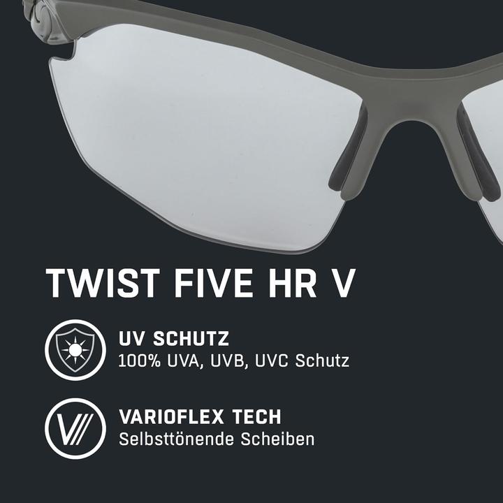 Image du produit ALPINA SPORTS Twist Five HR V (Moon-grey matt, Transparent)