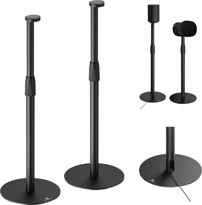 Produktbild Maclean Bodenhalterung für Sonos Lautsprecher Sonos Era 100 & 300 MC-496 (1 Paar, Wandmontage, Höhenverstellbar)