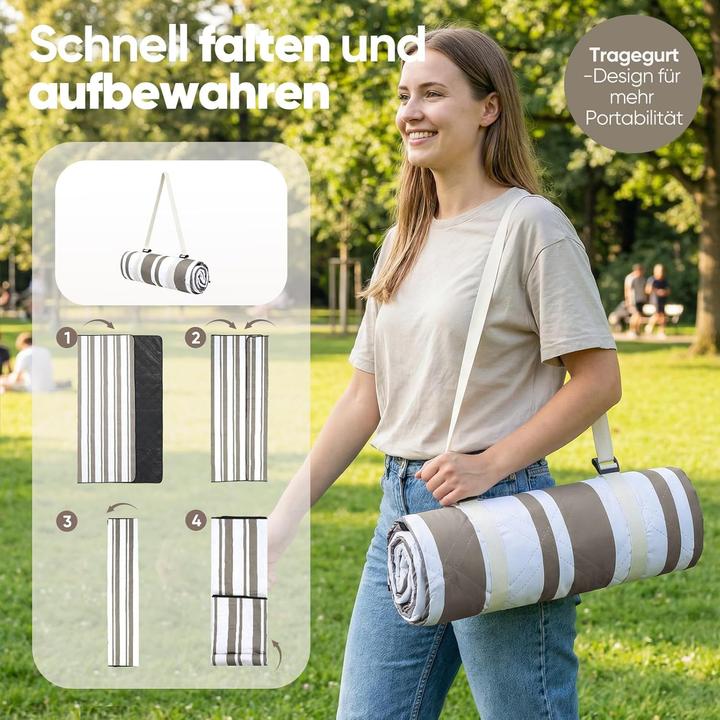 Produktbild Sekey Wasserdichte Picknick- und Stranddecke