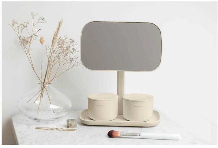 Immagine prodotto Brabantia Specchio cosmetico ReNew Beige (4,5 x 13 x 23,5 cm)