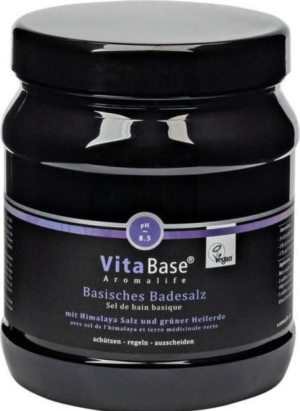 Produktbild VitaBase Basisches Badesalz (1000 ml, Badepralinen)