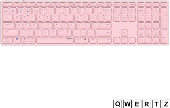 Actual product image Rapoo E9800M (DE, Wireless)