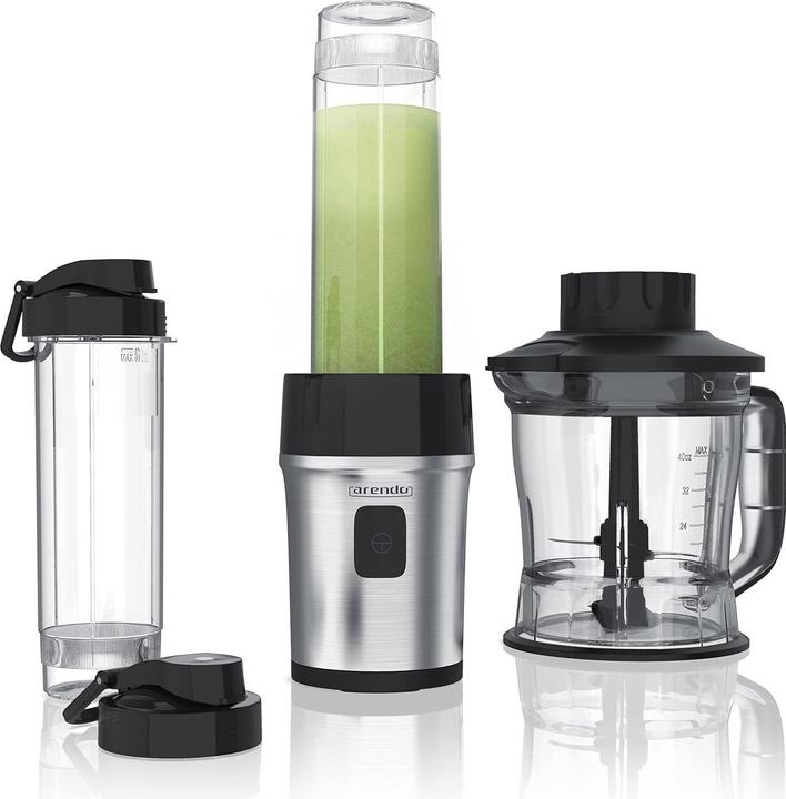 Actual product image Arendo 2in1 Standmixer mit Smoothie-Behältern (700 W)