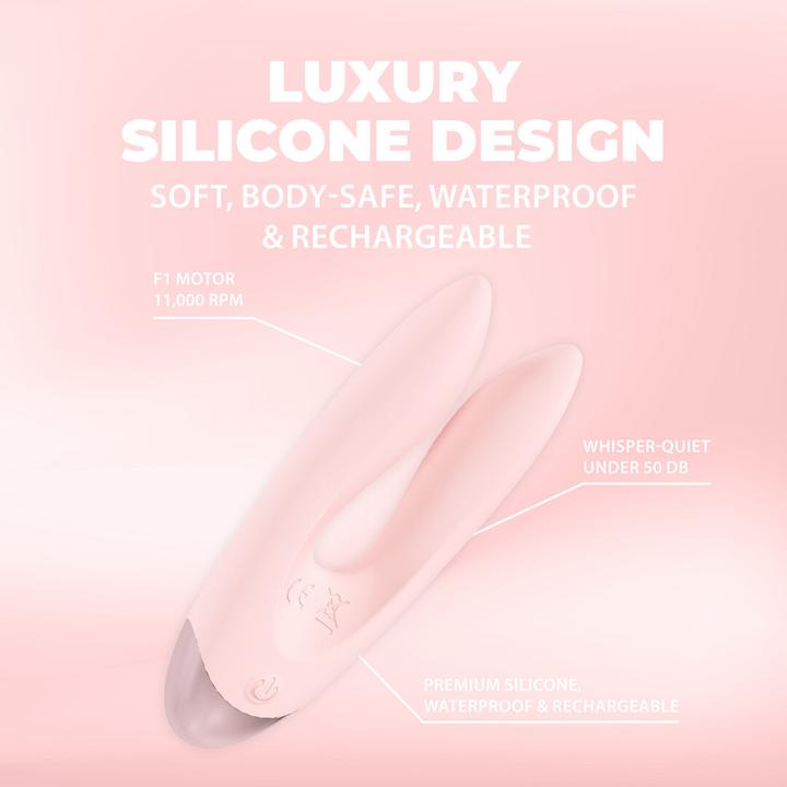 Actual product image Loveline Amour - Dual Motor Vibe - Pink