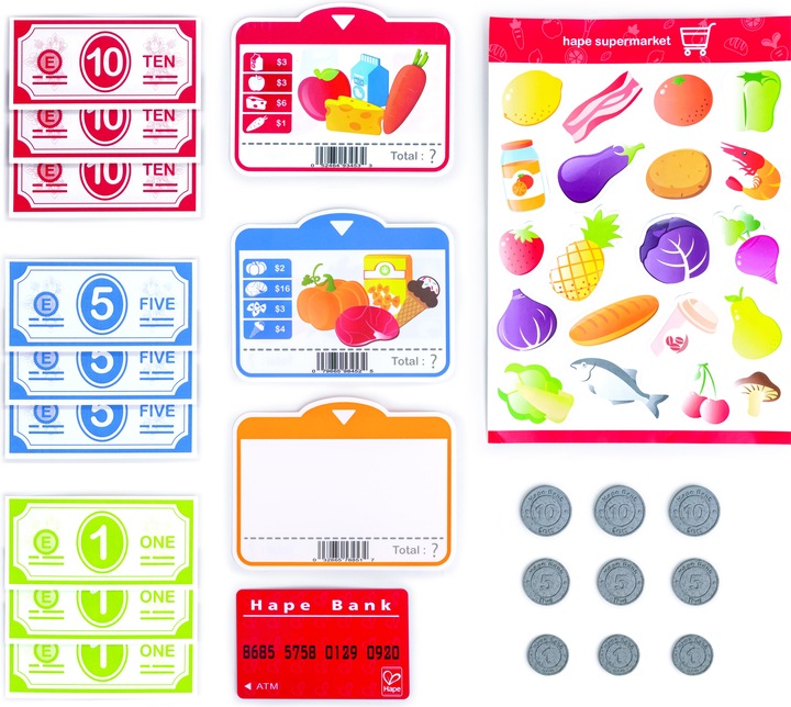 Actual product image Hape Beep 'n' Buy Cash Register