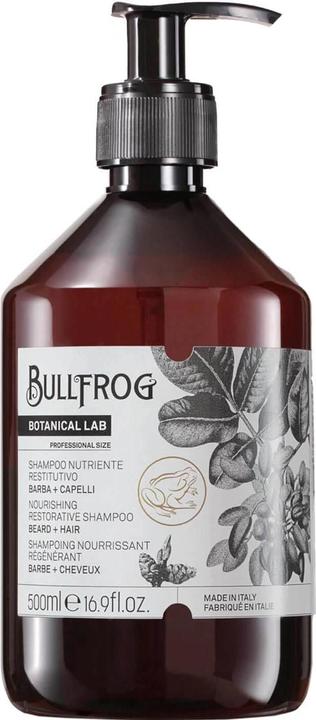 Immagine prodotto Bullfrog - Shampoo nutriente riparatore (Shampoo liquido, 500 ml)