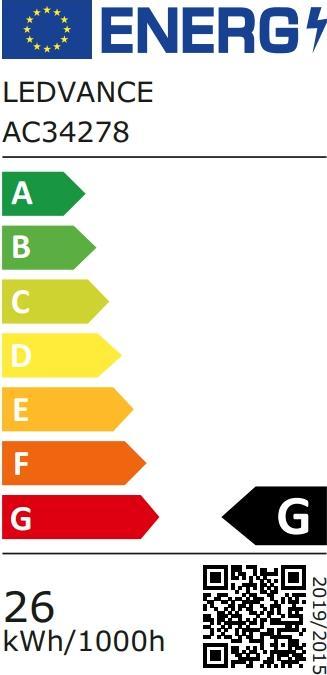 Etichetta energetica Osram Dulux (2G11, 1800 lm, 1 x)