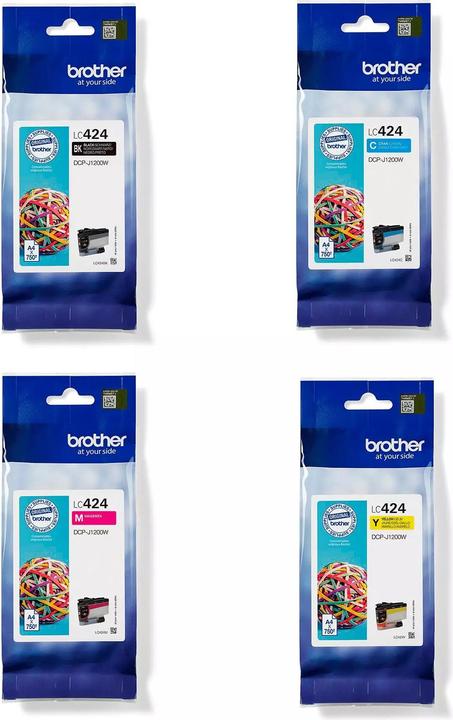 Produktbild Brother LC-424VAL Tintenpatronen-Set (M, C, Y, BK)