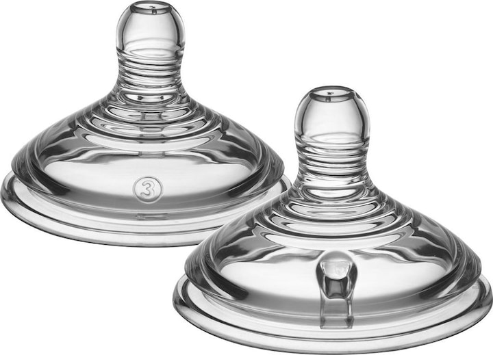 Produktbild Tommee Tippee Easi-Vent Sauger Babyflaschenaufsatz Rund Schneller Durchfluss