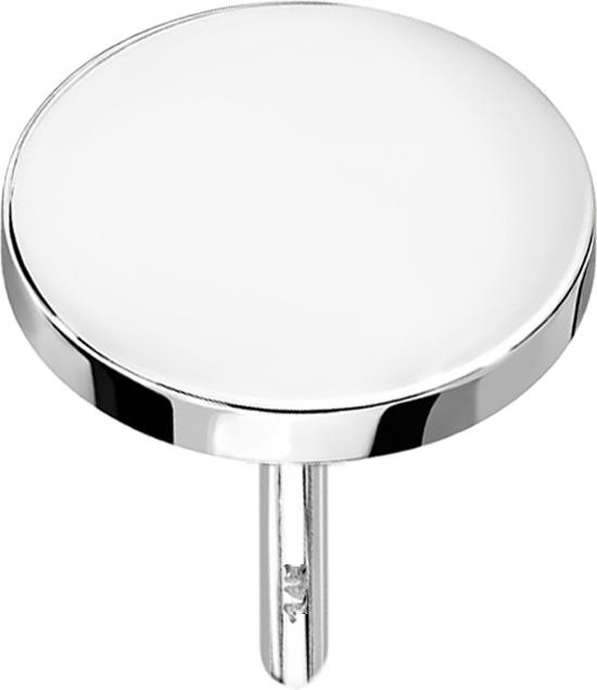 Immagine prodotto Star Piercing Disco senza fili in oro bianco 14k (senza ottone, Oro 14k)