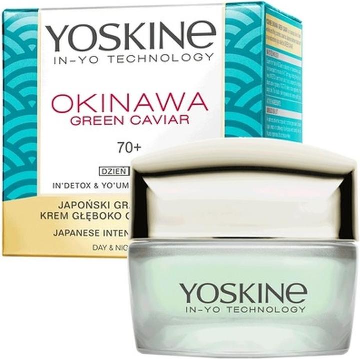Yoskine Okinawa Green Caviar 70+ face cream 50ml (50 ml, 24h cream)