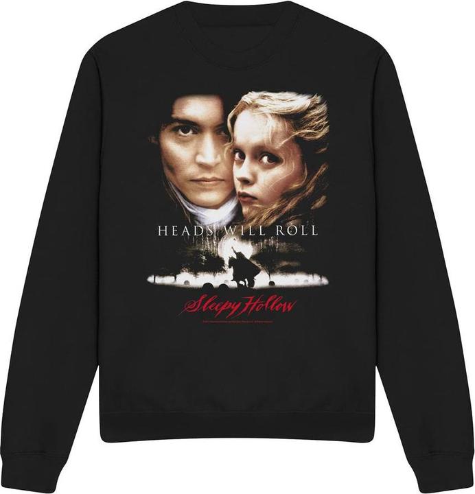 Actual product image Sleepy Hollow Unisex Adult Heads Will Roll Sweatshirt (M)