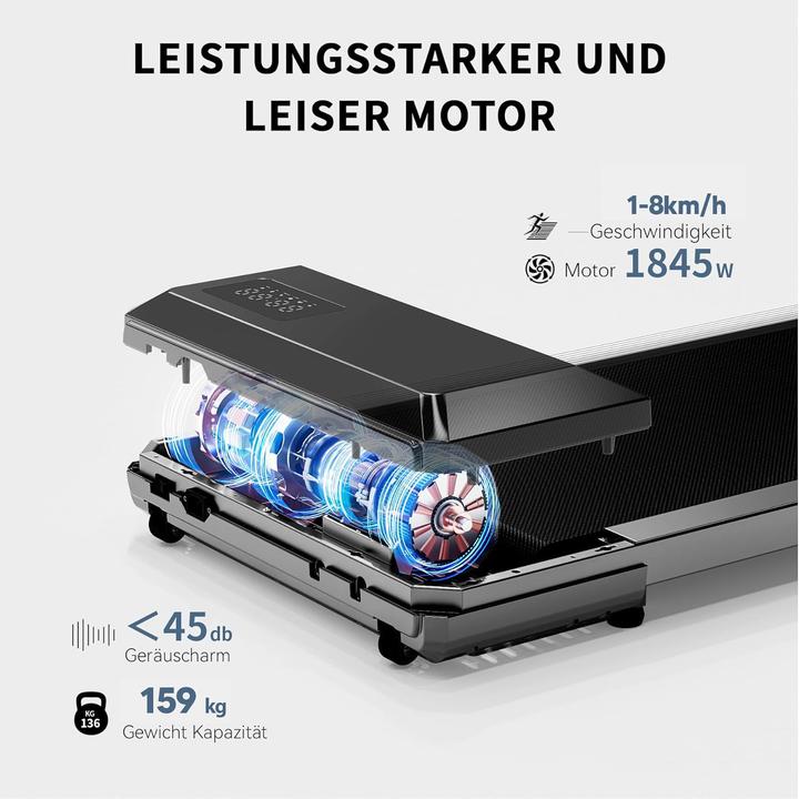Image du produit Superun Walking Pad mit Steigung & App-Steuerung