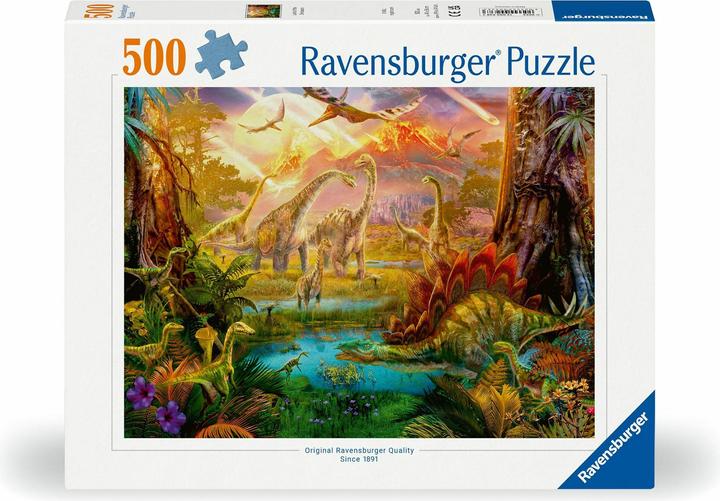 Actual product image Ravensburger La terre des dinosaures (500 pieces)
