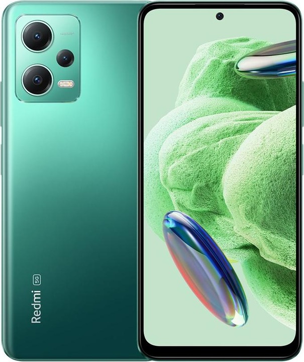 Immagine prodotto Xiaomi Redmi Note 12 5G (128 GB, Forest Green, 6.67", Doppia SIM Ibrida, 48 Mpx, 5G)