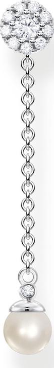 Produktbild Thomas Sabo Einzel Ohrstecker mit Perlen Anhänger Lang Silber (Silber 925)