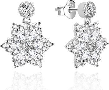 Produktbild Agato - Charming dangling earrings with zircons AGT-E012PW