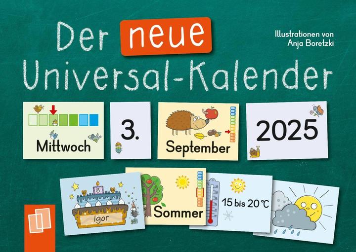 Der neue Universal-Kalender, ab 2025 (A6, Deutsch)