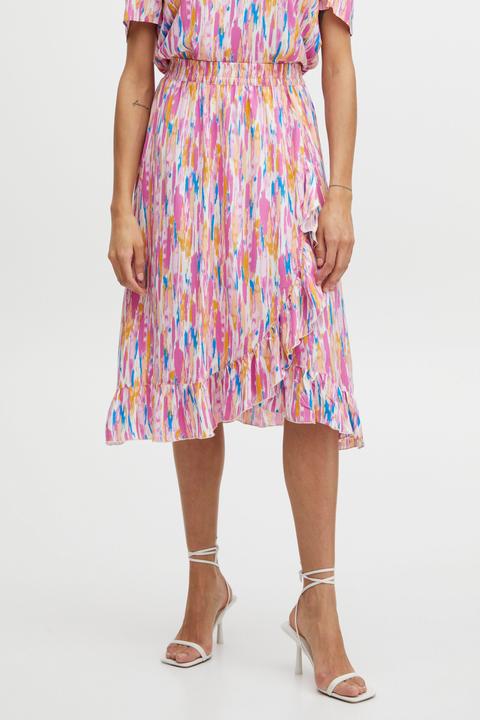 Actual product image B.young BYMMJOELLA LONG FRILL SK - 20812912 (36)