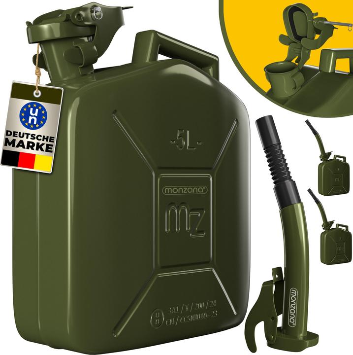 Actual product image Monzana Gas can