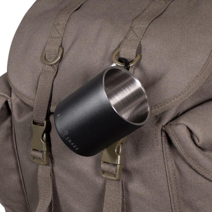 Actual product image Black Snake Stainless Steel Camping Set