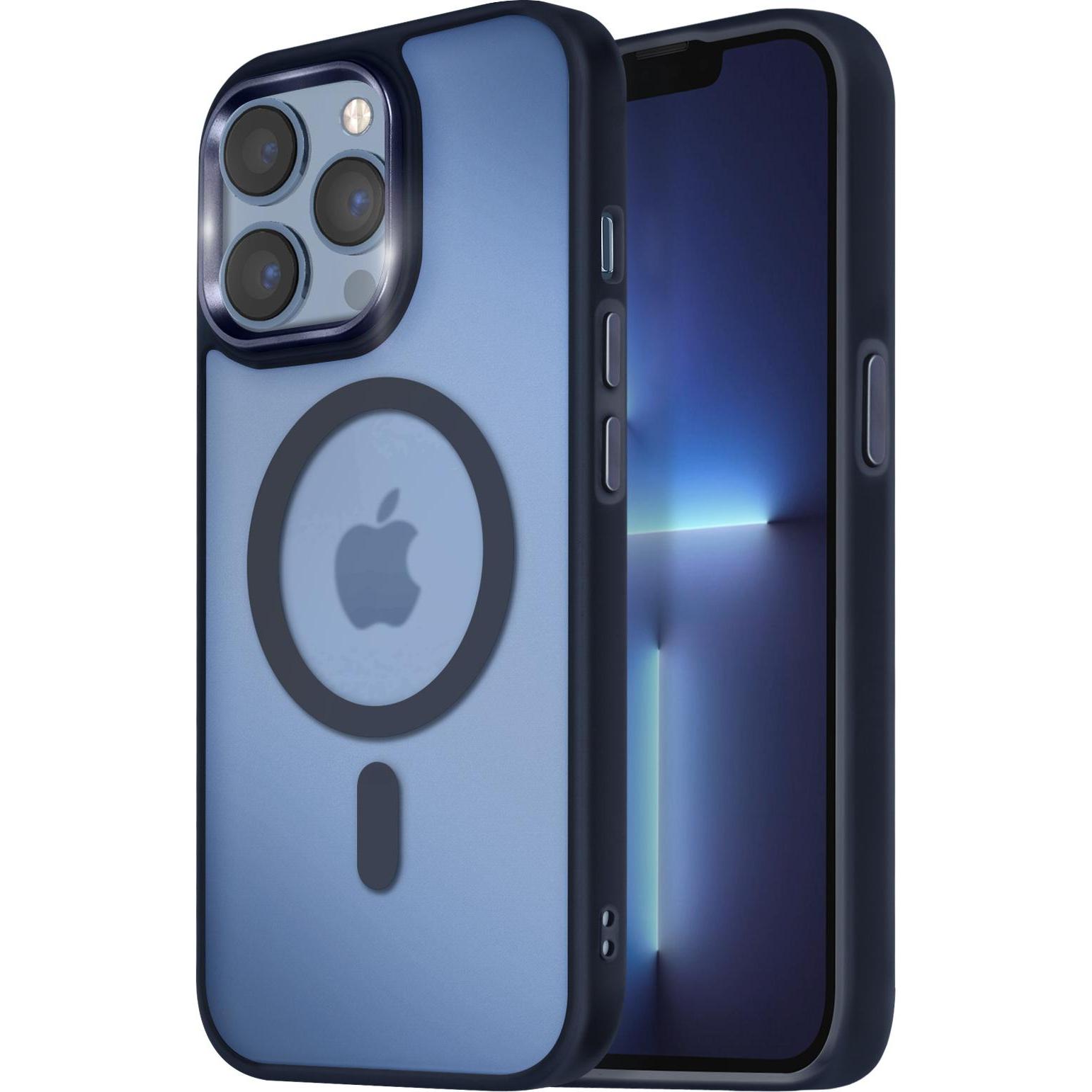 Thumbnail - Avizar Frost Color Case (Apple iPhone 13 Pro Max), Smartphone Hülle, Blau