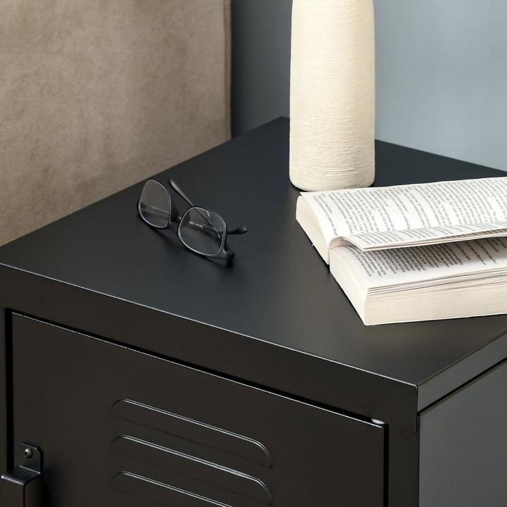 Actual product image Jamb Industrial bedside table (40 x 40 x 50 cm)