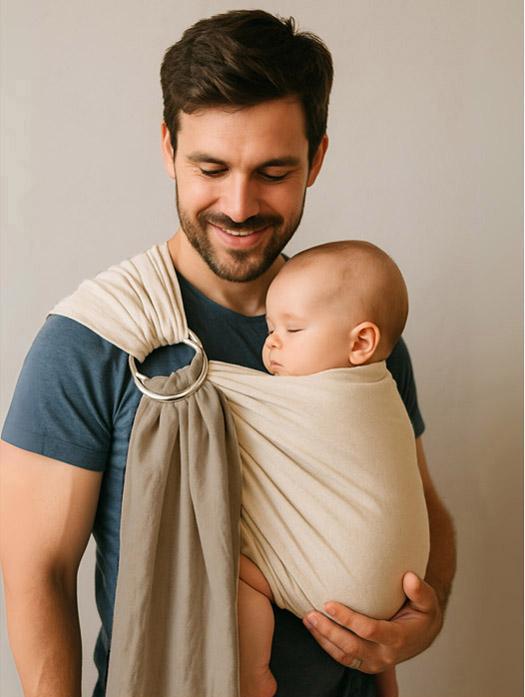 Productafbeelding babylonia Trikot-Tragetuch, Bio-Gummiband