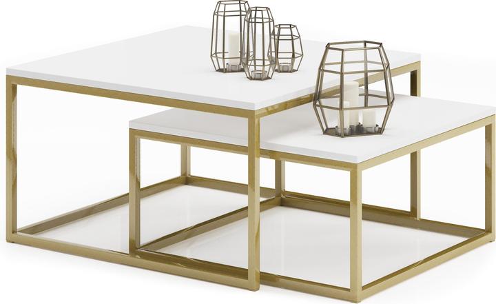 Actual product image ADRK Furniture Kama (75 x 75 x 43 cm)